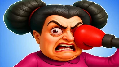 image bg Crazy Aunty : Slap & Punch