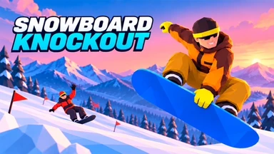 image bg Snowboard Knockout: Race Game